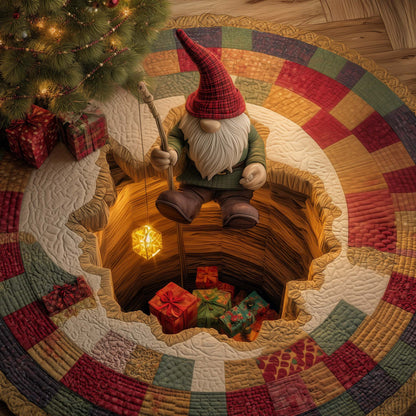 Holiday Gift Chaos Quilted Round Mat GFTOTG1732