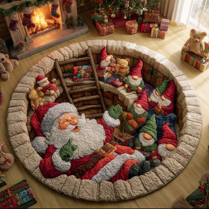 Jolly Chaos Quilted Round Mat GFTOTG1735