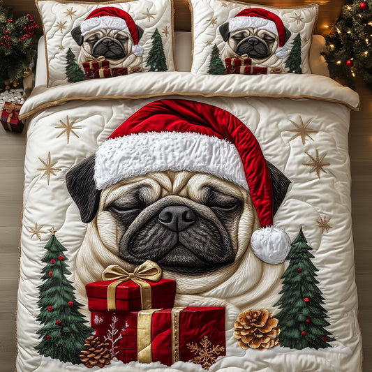 Adorable Pug Duvet Cover Set GFTOTG1770