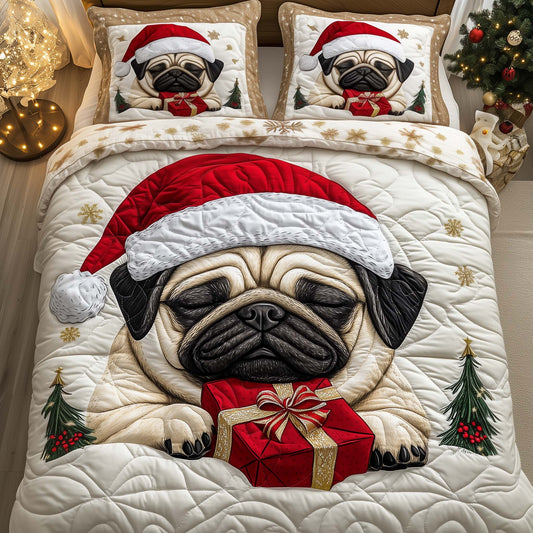 Adorable Pug Duvet Cover Set GFTOTG1772