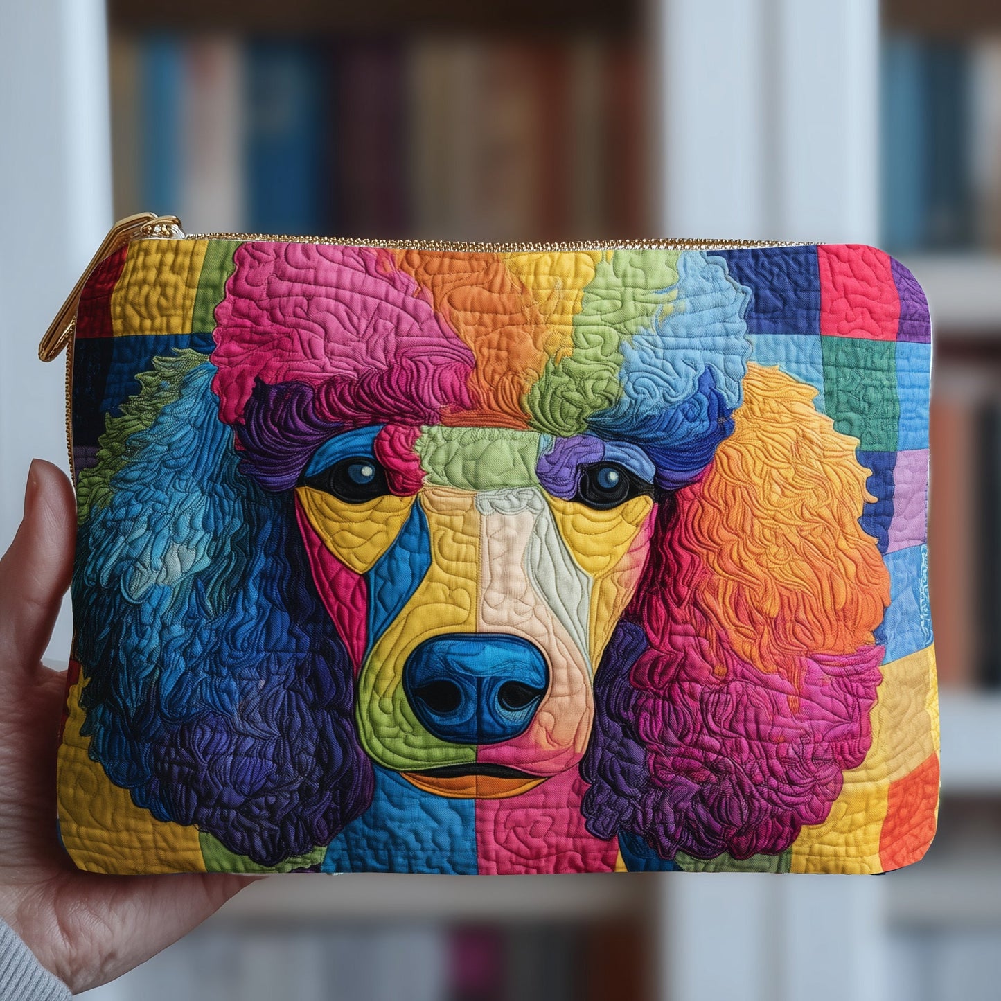 Poodle Quilted Purse GFTOTG177