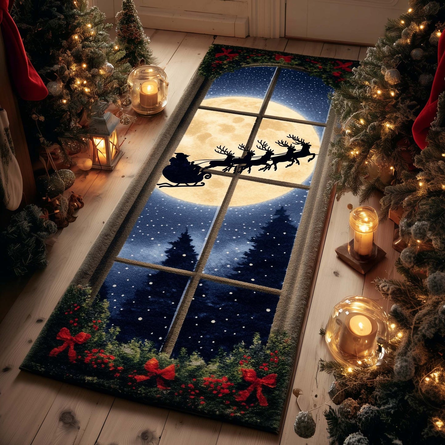 Jolly Santa Runner Rug GFTOTG1781