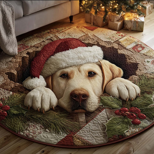 Adorable Labrador Quilted Round Mat GFTOTG1789