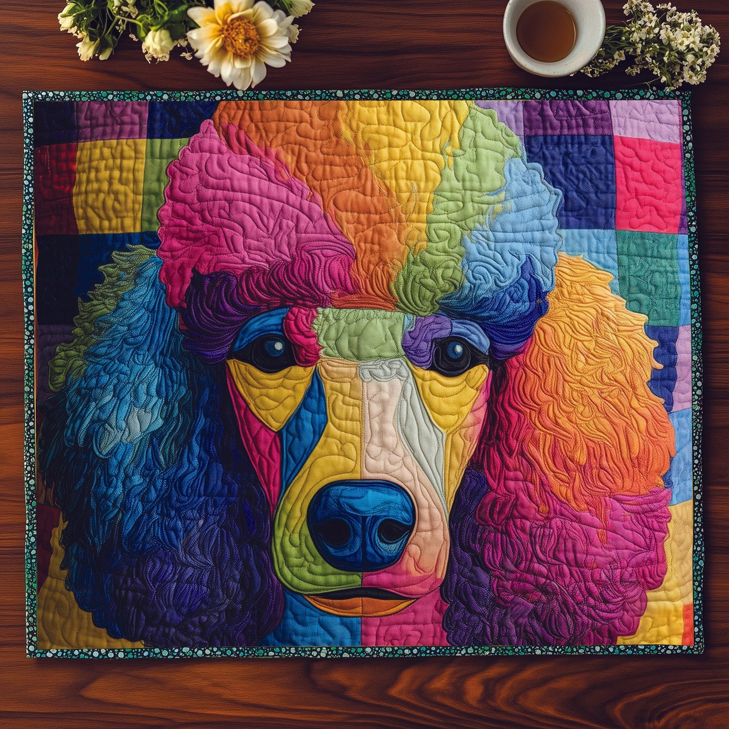 Poodle Quilted Place Mat GFTOTG178