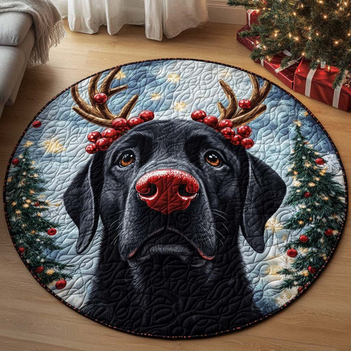 Adorable Labrador Quilted Round Mat GFTOTG1791