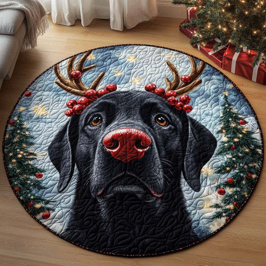 Adorable Labrador Quilted Round Mat GFTOTG1791