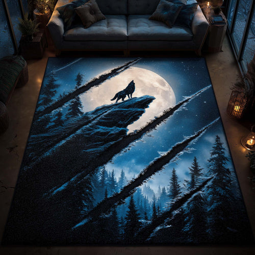 Wild Howl Area Rug GFTOTG1803