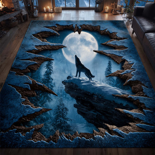 Wild Howl Area Rug GFTOTG1804