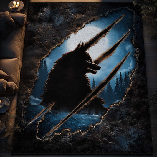 Wild Howl Area Rug GFTOTG1805