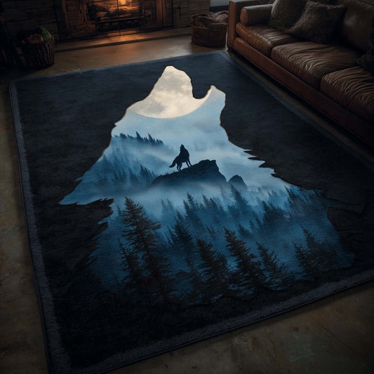 Wild Howl Area Rug GFTOTG1806