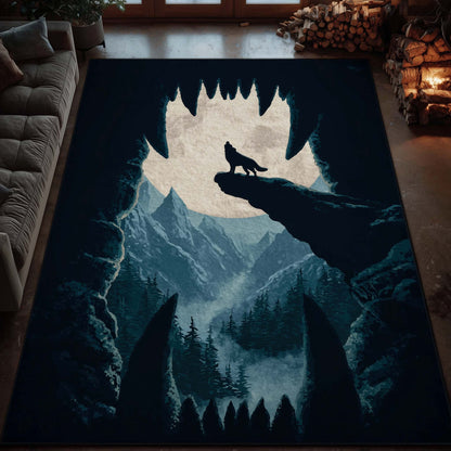 Wild Howl Area Rug GFTOTG1808