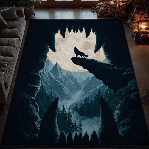 Wild Howl Area Rug GFTOTG1808