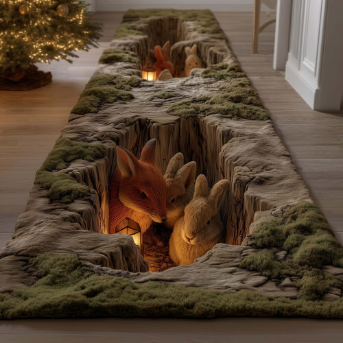 Wooden Den Runner Rug GFTOTG1824