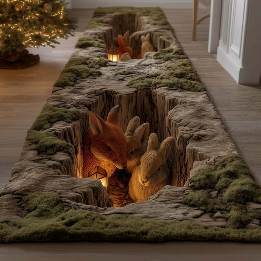 Wooden Den Runner Rug GFTOTG1824