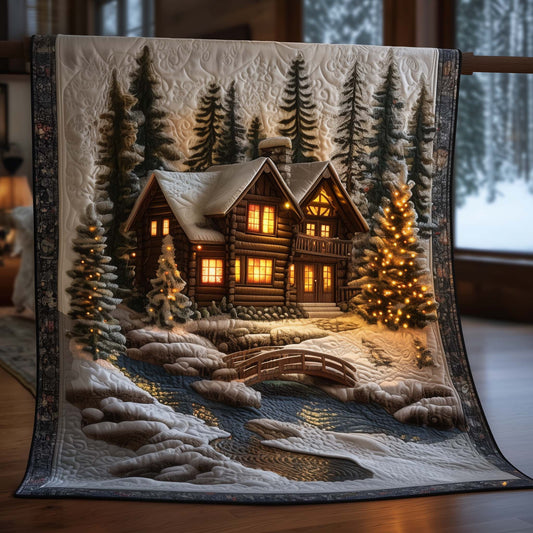 Log Cabin Quilted Blanket GFTOTG1832