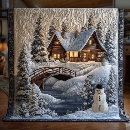 Log Cabin Quilted Blanket GFTOTG1833