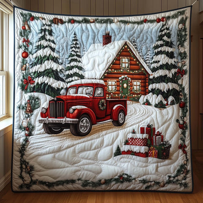 Log Cabin Quilted Blanket GFTOTG1835
