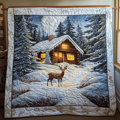 Log Cabin Quilted Blanket GFTOTG1836