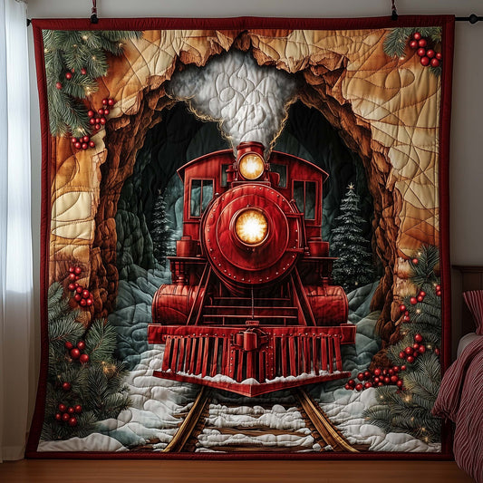 Yuletide Express Quilted Blanket GFTOTG1837