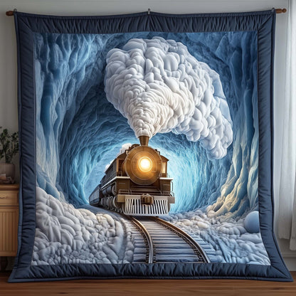 Yuletide Express Quilted Blanket GFTOTG1839