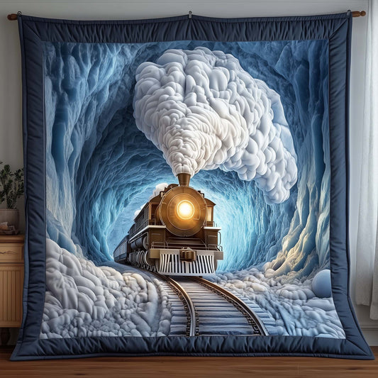 Yuletide Express Quilted Blanket GFTOTG1839