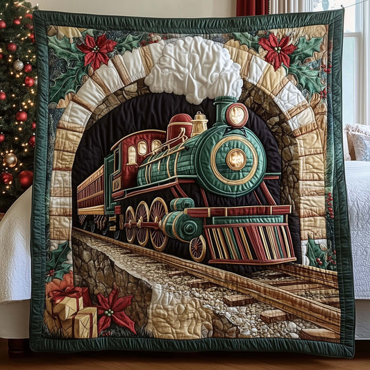 Yuletide Express Quilted Blanket GFTOTG1842
