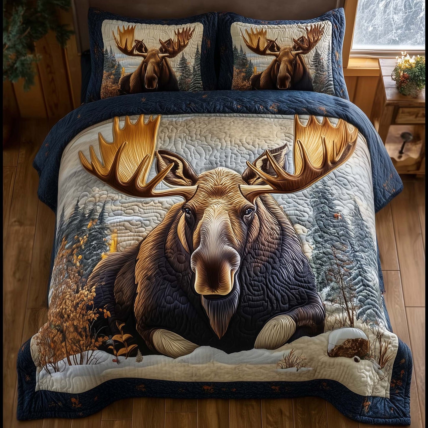 Moose Duvet Cover Set GFTOTG1859