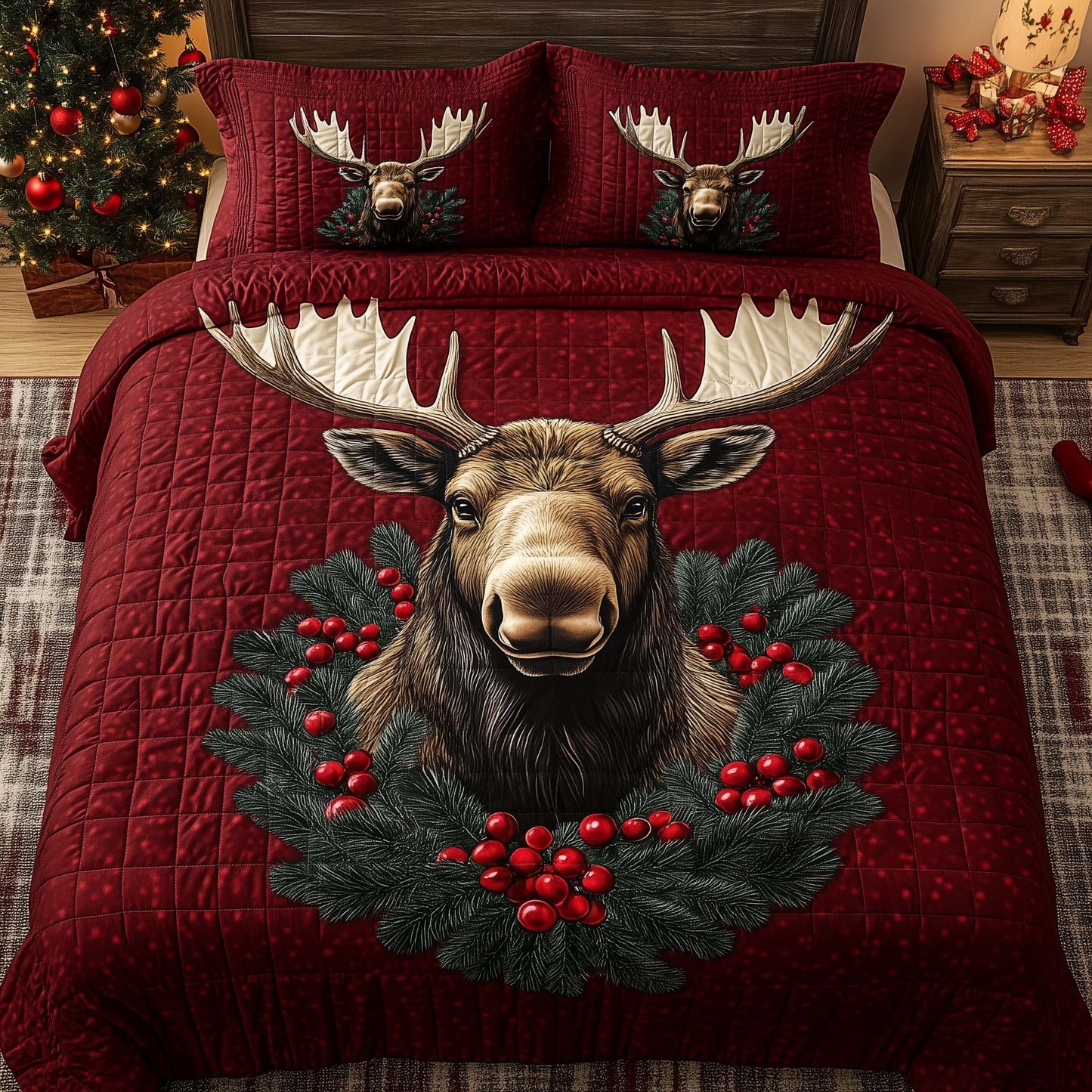 Moose Duvet Cover Set GFTOTG1862