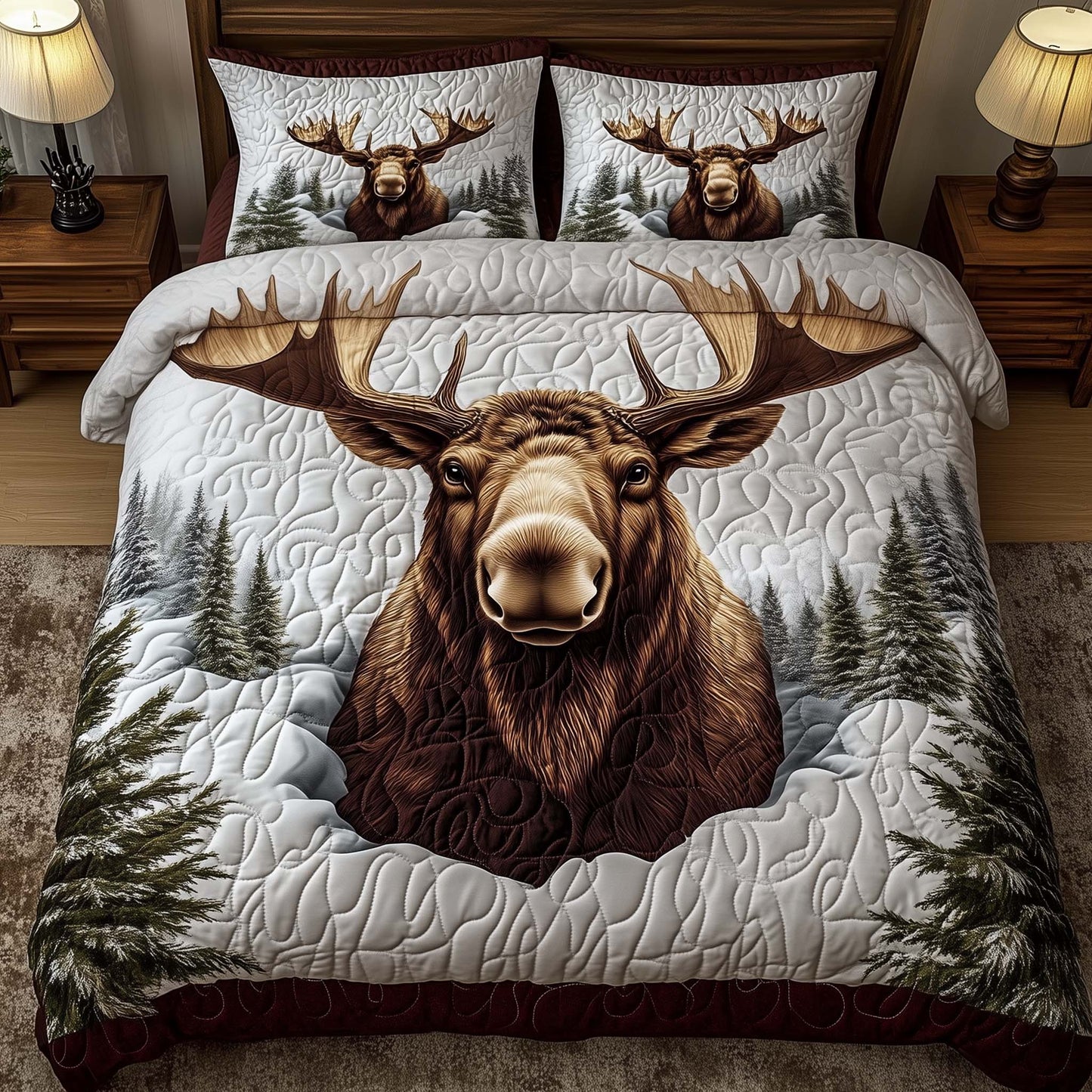 Moose Duvet Cover Set GFTOTG1863
