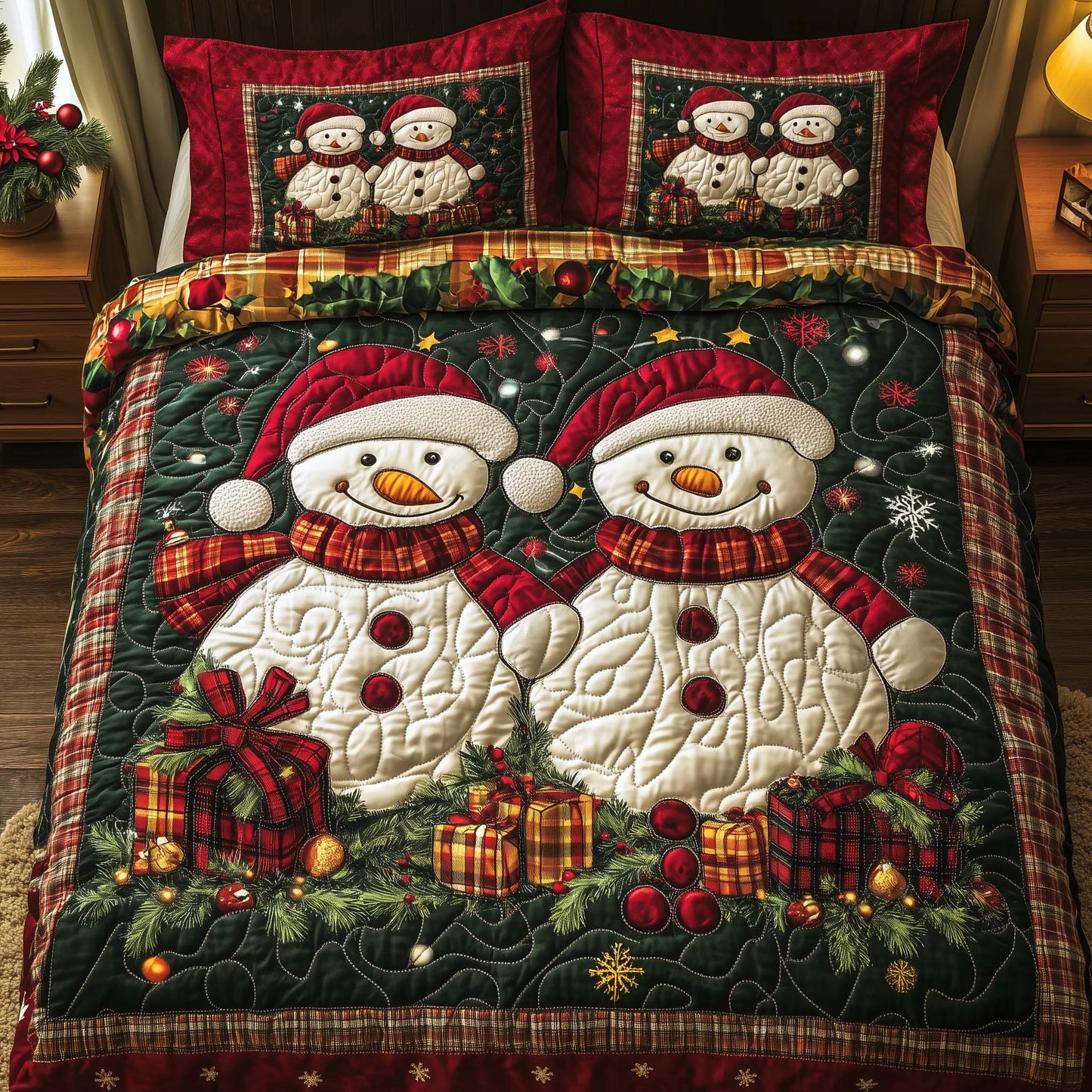 Jolly Snowman Duvet Cover Set GFTOTG1874