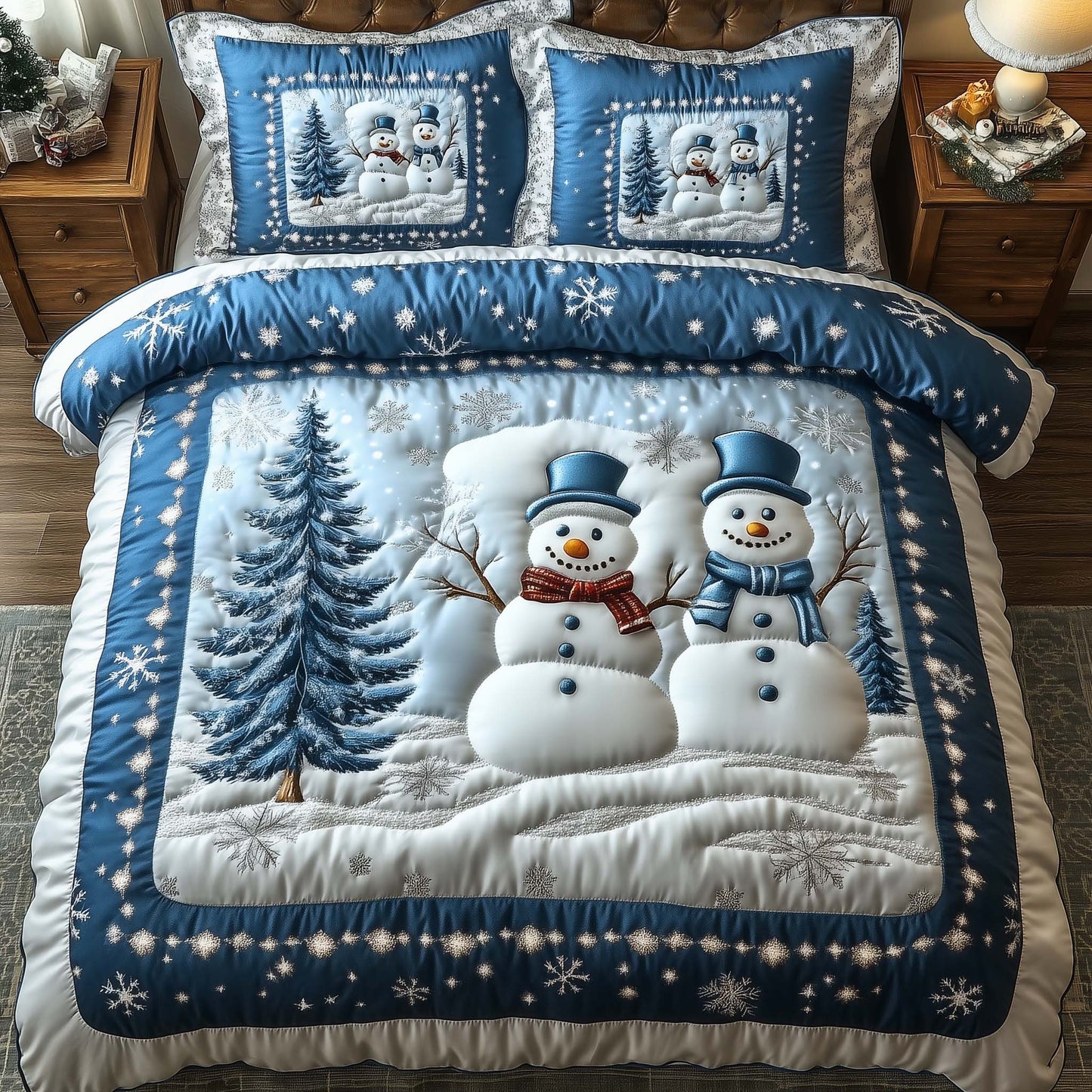 Jolly Snowman Duvet Cover Set GFTOTG1876