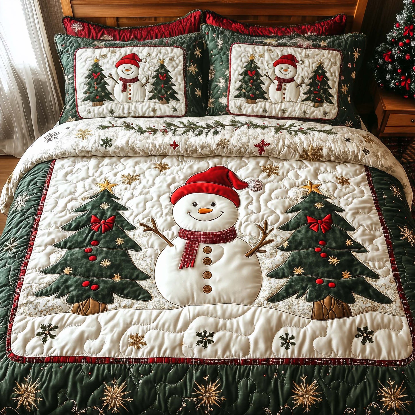 Jolly Snowman Duvet Cover Set GFTOTG1880