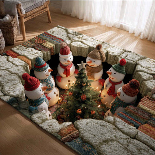Jolly Snowman Area Rug GFTOTG1890