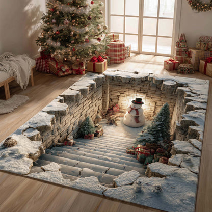 Jolly Snowman Area Rug GFTOTG1892