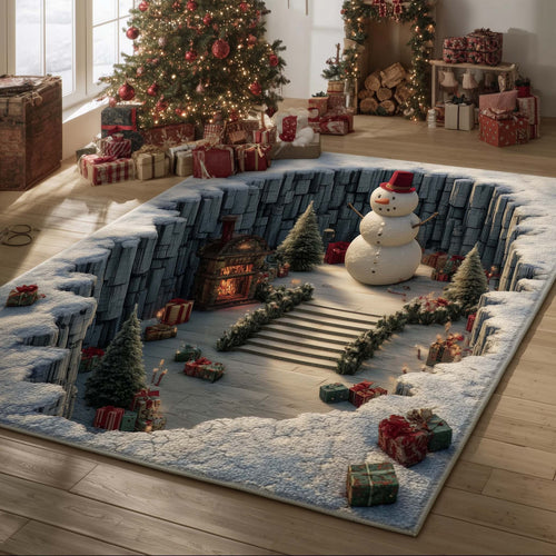 Jolly Snowman Area Rug GFTOTG1893