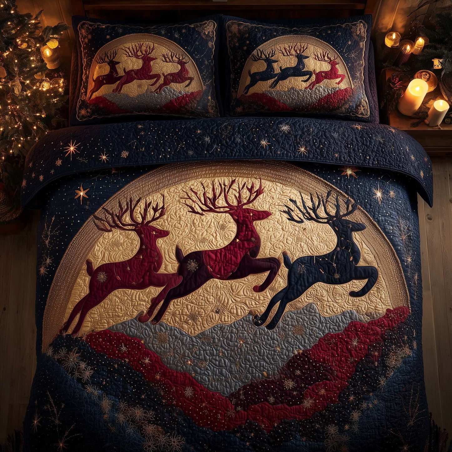 Deer Silhouette Duvet Cover Set GFTOTG1902