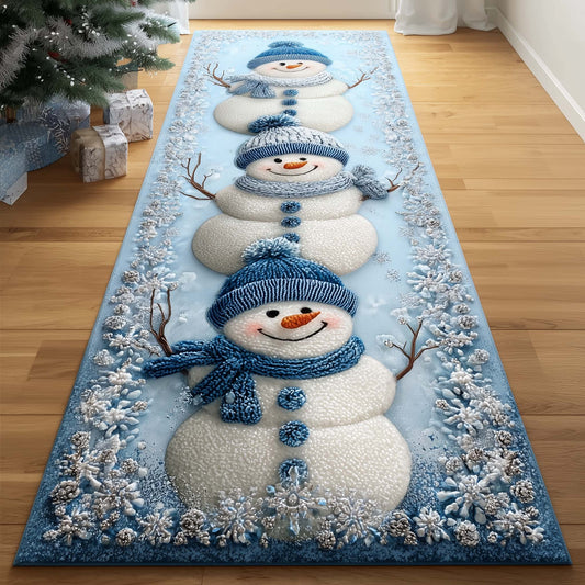 Festive Snowmen Runner Rug GFTOTG1918