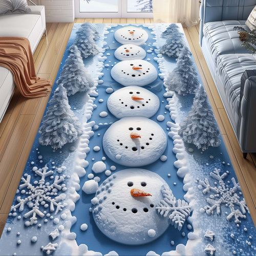 Festive Snowmen Runner Rug GFTOTG1920