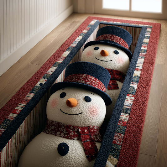 Festive Snowmen Runner Rug GFTOTG1922