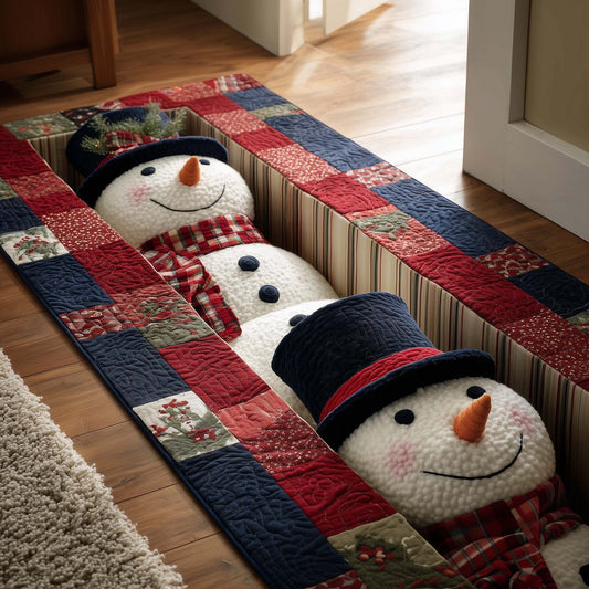 Festive Snowmen Runner Rug GFTOTG1923
