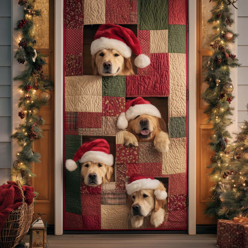 Golden Retriever Quilted Door Cover GFTOTG1933