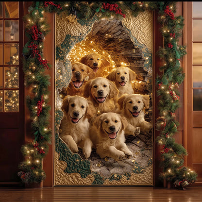 Golden Retriever Quilted Door Cover GFTOTG1934