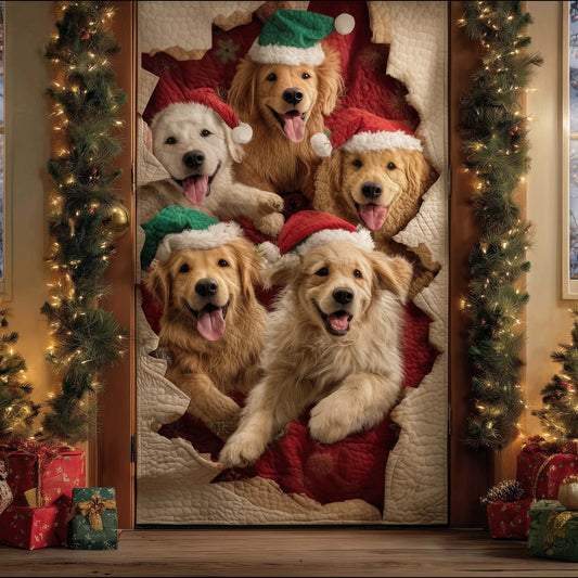 Golden Retriever Quilted Door Cover GFTOTG1935