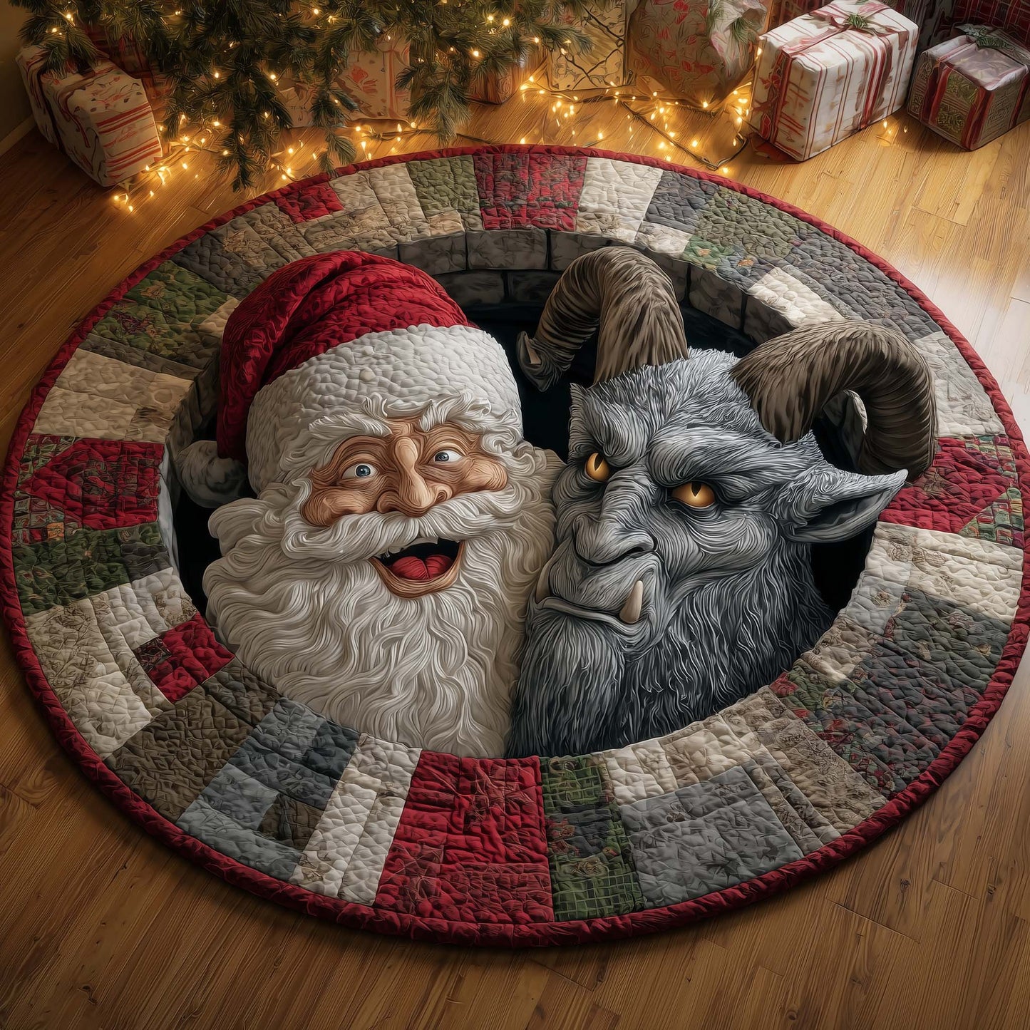 Split Spirit Quilted Round Mat GFTOTG1942