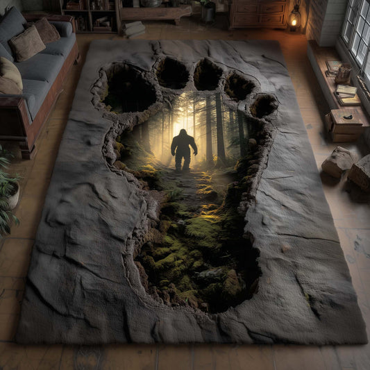 Bigfoot Tracks Area Rug GFTOTG1946