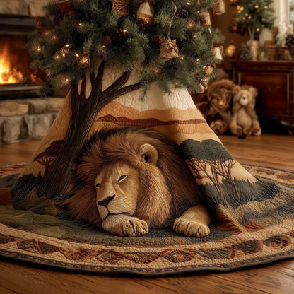 Sleeping Majesty Quilted Tree Skirt GFTOTG1957