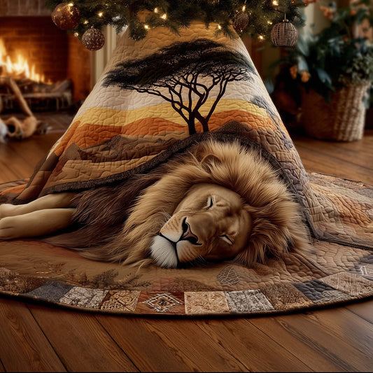 Sleeping Majesty Quilted Tree Skirt GFTOTG1959