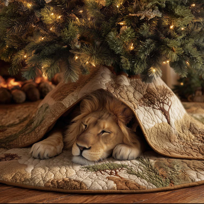 Sleeping Majesty Quilted Tree Skirt GFTOTG1960