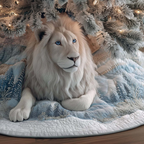 Majestic Lion Quilted Tree Skirt GFTOTG1962