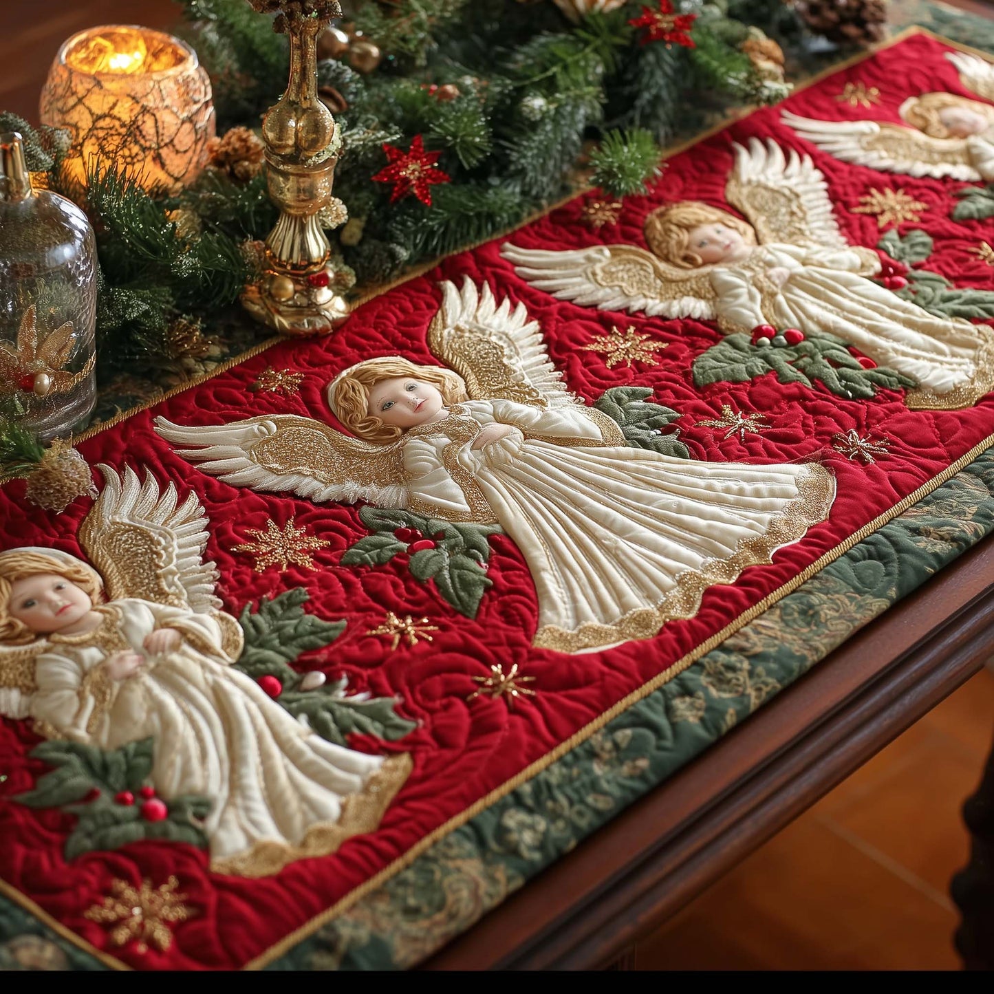 Glowing Halo Quilted Table Runner GFTOTG1990